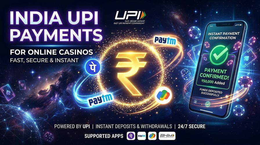 UPI PhonePe Paytm Google Pay casino deposits India — complete guide 2026